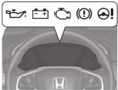 Honda CR-V Hybrid (2019) - Rozsvítí se kontrolky - 1