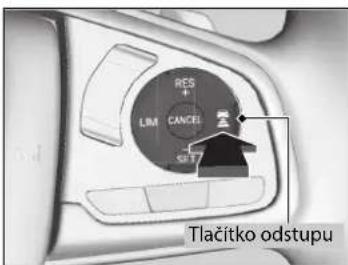 RES + LIM CANCEL SET Tlačitko odstupu