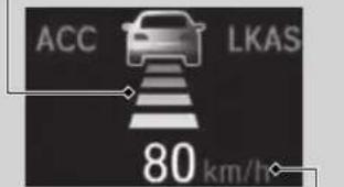 Honda CR-V Hybrid (2019) - Nastaveni rychlosti vozidla - 1