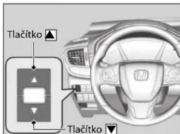 Tlačitko ▲ Tlačitko ▼