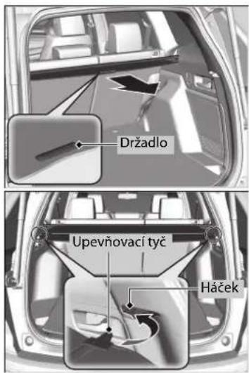 Držadlo Upevňovací tyč Háček