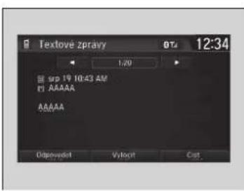 Textlove zpravy 0:34 12:34 1:20 sup 19 10:43 AM AAAAA AAAAA Otpovodet Vybot Cst