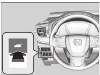 Honda CR-V Hybrid (2019) - Používání tlačítka elektricky ovládaných dveří zavazadlového prostoru - 1