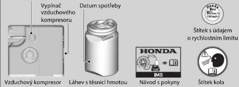 Honda CR-V Hybrid (2019) - Příprava na dočasnou opravu prázdné pneumatiky - 1