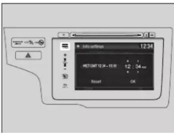 Auto settings 12:34 RESET 12:34 - 10:00 12 : 04 sec Reset OK
