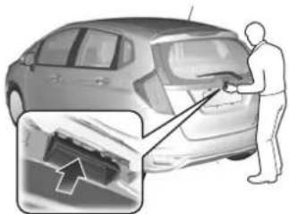 Honda Jazz (2020) - Tailgate P.156 - 1