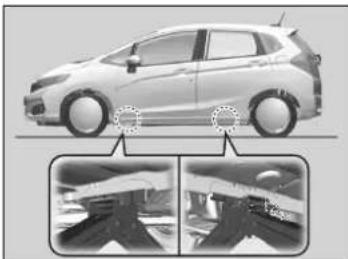 Honda Jazz (2020) - How to Set Up the Jack - 1