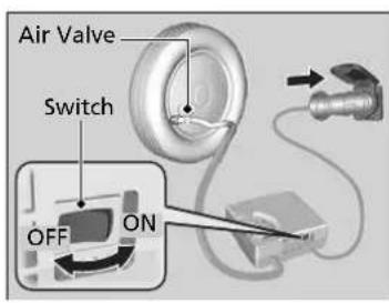 Air Valve Switch OFF ON