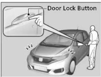 Door Lock Button