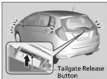 Tailgate Release Button