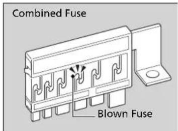 Combined Fuse Blown Fuse