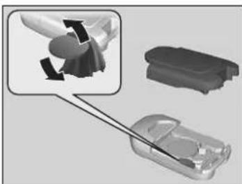 Honda Jazz (2020) - Replacing the Button Battery - 1