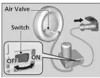 Air Valve Switch OFF ON