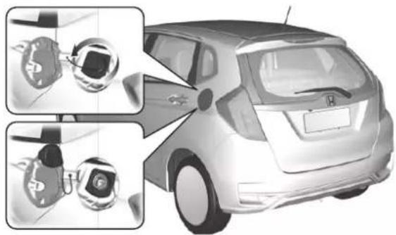 Honda Jazz (2020) - Refueling → P.471 - 2