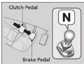 Clutch Pedal Brake Pedal