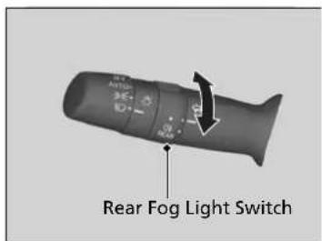 Rear Fog Light Switch