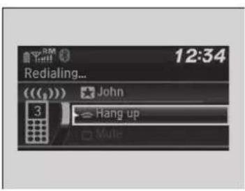 12:34 Redlating... (( ) John 3 Hang up Mute