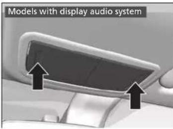 Models with display audio system