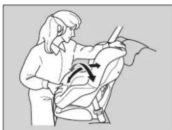 Honda Jazz (2020) - Installing a Child Restraint System with a Lap/Shoulder Seat Belt - 3