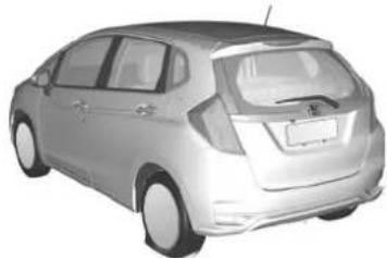 Honda Jazz (2020) - Models with tyre repair kit - 1