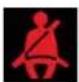 ALFA ROMEO Giulia (2021) - Seat Belt Reminder Warning Light - 1