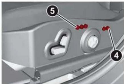 ALFA ROMEO Giulia (2021) - Power Bolster Adjustment — If Equipped - 1
