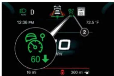 ALFA ROMEO Giulia (2021) - Acceptance/Rejection Of The Suggested Speed - 2