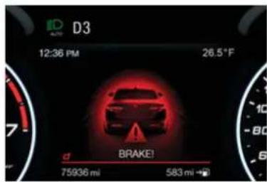 ALFA ROMEO Giulia (2021) - Forward Collision Warning (FCW) System - 3