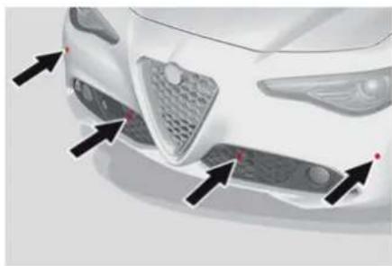 ALFA ROMEO Giulia (2021) - ParkSense Sensors - 1