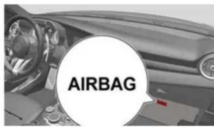 ALFA ROMEO Giulia (2021) - Supplemental Driver And Front Passenger Knee Air Bags - 2