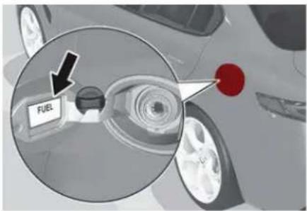 ALFA ROMEO Giulia (2021) - Opening The Fuel Filler Door - 3