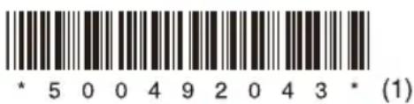 * 5 0 0 4 9 2 0 4 3 * (1)