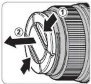 FUJIFILM GF63mmF2.8 R WR - Fjerning av dekselet - 1