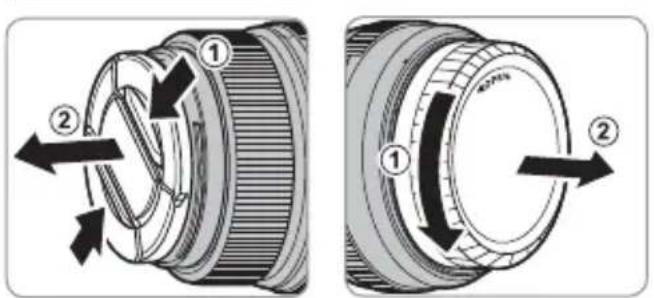 FUJIFILM GF63mmF2.8 R WR - カメラへの取り付け方 - 1