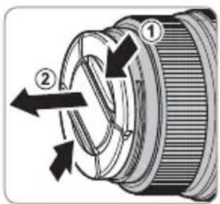 FUJIFILM GF63mmF2.8 R WR - Retrait des bouchons - 1
