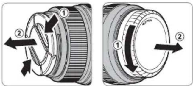 FUJIFILM GF63mmF2.8 R WR - 取下盖子 - 1