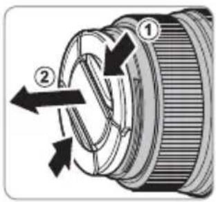 FUJIFILM GF63mmF2.8 R WR - De doppen verwijderen - 1