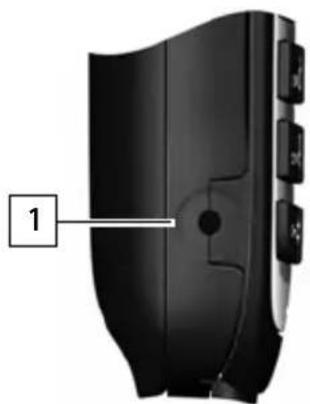 GIGASET C530HX - Připojení náhlavní soupravy - 1
