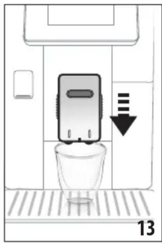 DELONGHI Magnifica S Smart ECAM250.33.TB - Kávé készítése szemes kávéból - 1
