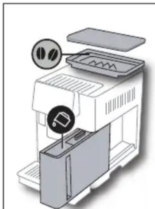 DELONGHI Magnifica S Smart ECAM250.33.TB - KARAFA KÁVY 📞 - 2