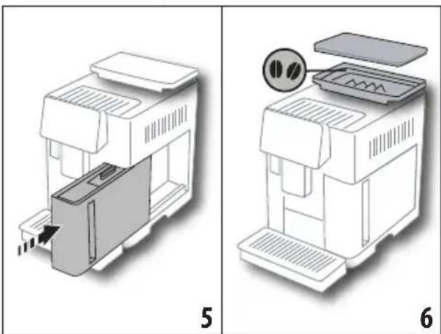 DELONGHI Magnifica S Smart ECAM250.33.TB - Poznámka: - 3