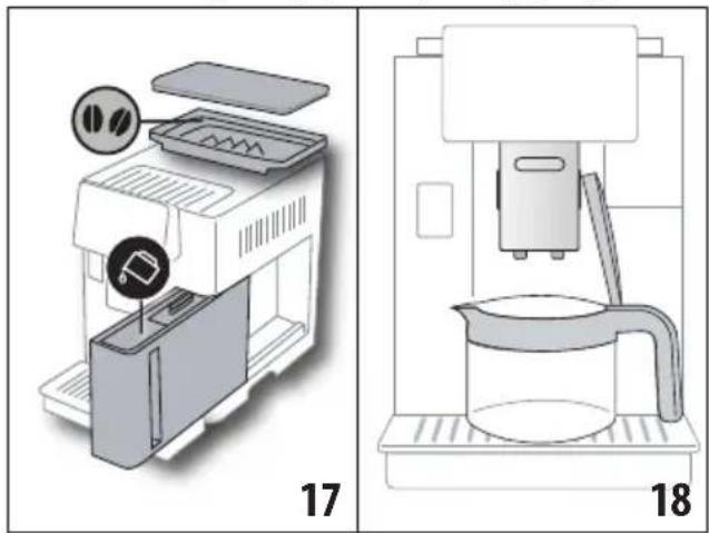 DELONGHI Magnifica S Smart ECAM250.33.TB - DZBANEK KAWY 📞 - 2