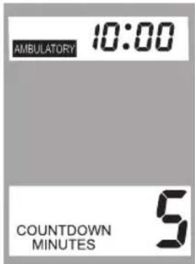 MICROLIFE WatchBP O3 A - Taking blood pressure measurements in «AMBULATORY» mode - 5