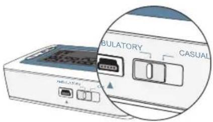 MICROLIFE WatchBP O3 A - Taking blood pressure measurements in «AMBULATORY» mode - 1