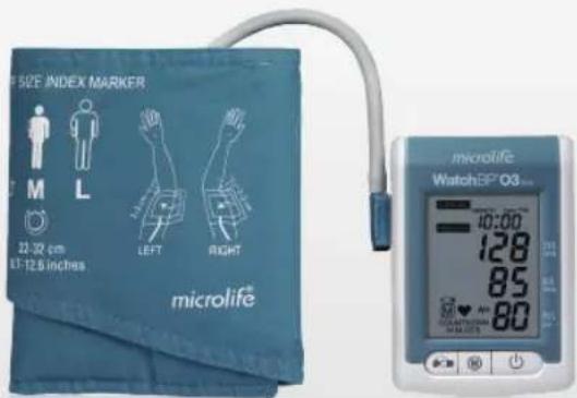 MICROLIFE WatchBP O3 A - Professional 24-hour ambulatory blood pressure monitor with Atrial Fibrillation (AFIB) detection - 1