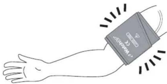 MICROLIFE WatchBP O3 A - Taking blood pressure measurements in «AMBULATORY» mode - 6