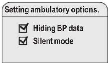 MICROLIFE WatchBP O3 A - Measurement interval programming in «AMBULATORY» mode (cont.) - 1