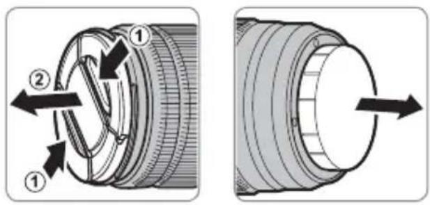 FUJIFILM XC50-230mmF4.5-6.7 OIS II - De doppen verwijderen - 1
