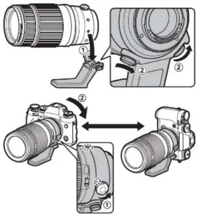FUJIFILM XF50-140mmF2.8 R LM OIS WR - Il piedino fl angia treppiedi - 1