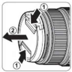 FUJIFILM XF50-140mmF2.8 R LM OIS WR - De doppen verwijderen - 1